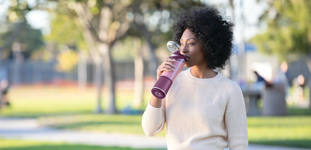 Blender przenośny Ninja Blast fioletowy